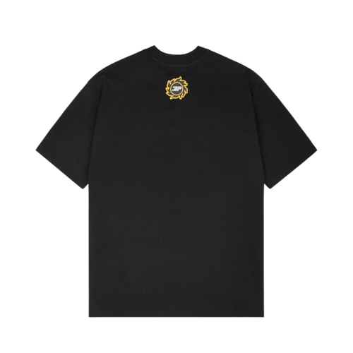 Broken Planet Crest T-Shirt Midnight Black