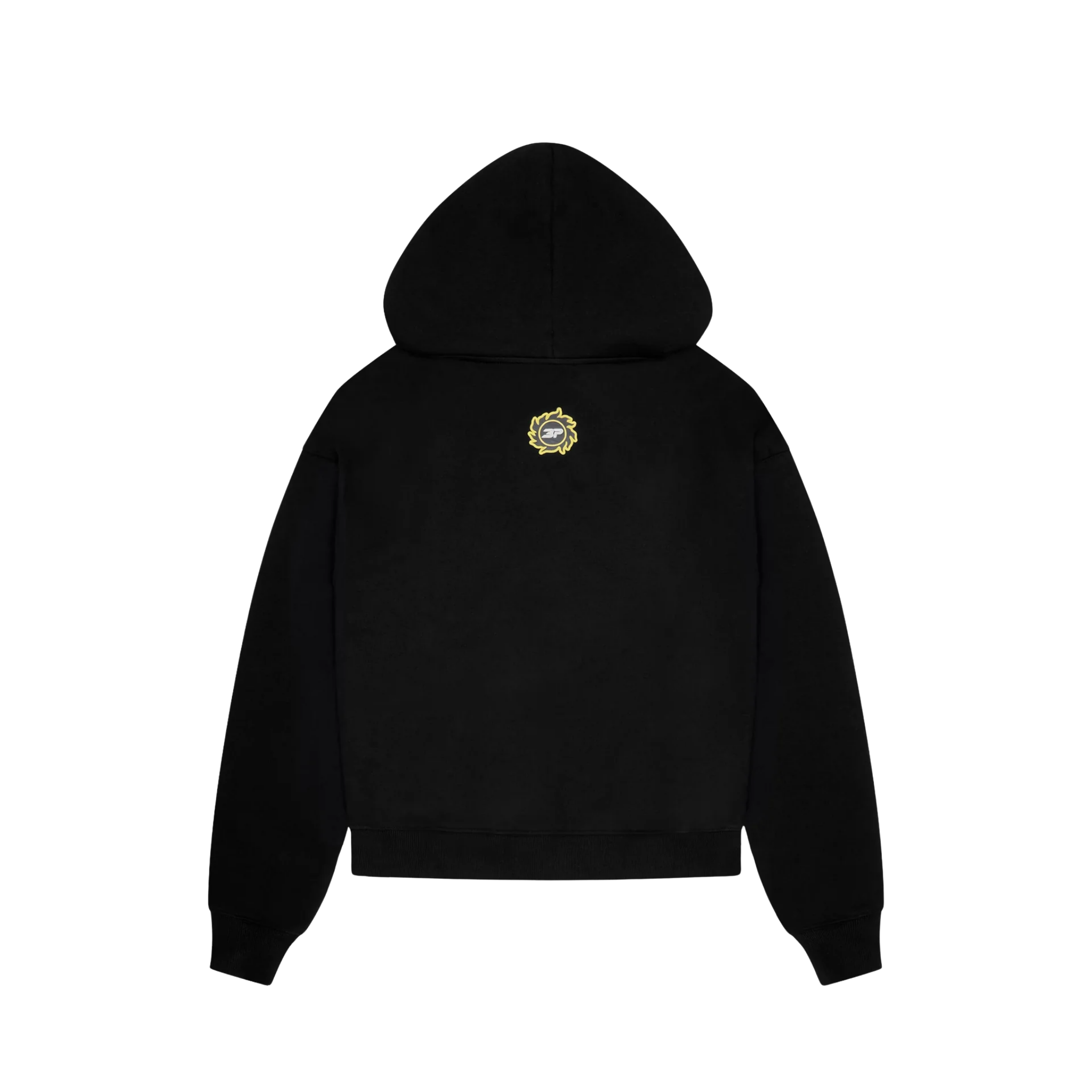 Broken Planet Moon Phases Hoodie Midnight Black