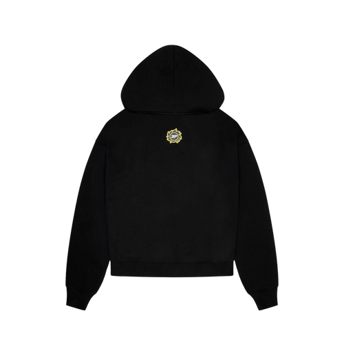 Broken Planet Moon Phases Hoodie Midnight Black
