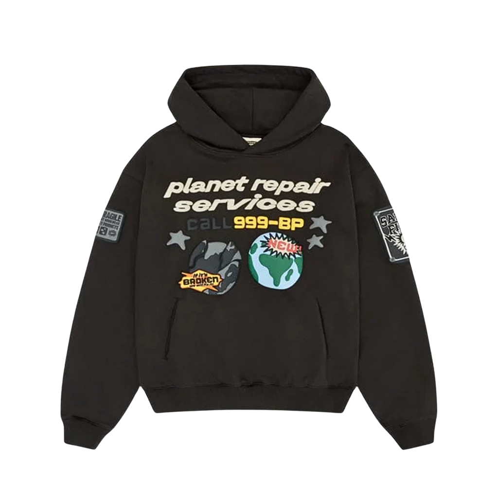 Broken Planet Repair Services Hoodie Soot Black