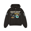Broken Planet Repair Services Hoodie Soot Black