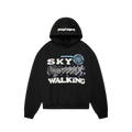 Broken Planet Sky Walking Hoodie Midnight Black