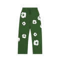 Denim Tears Cotton Wreath Baggy Sweatpants Green