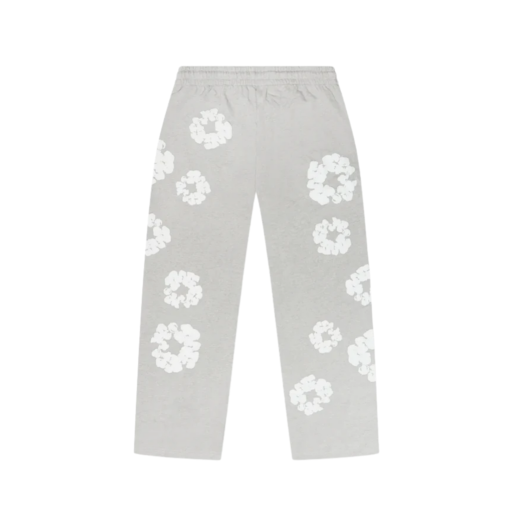 Denim Tears Cotton Wreath Baggy Sweatpants Grey