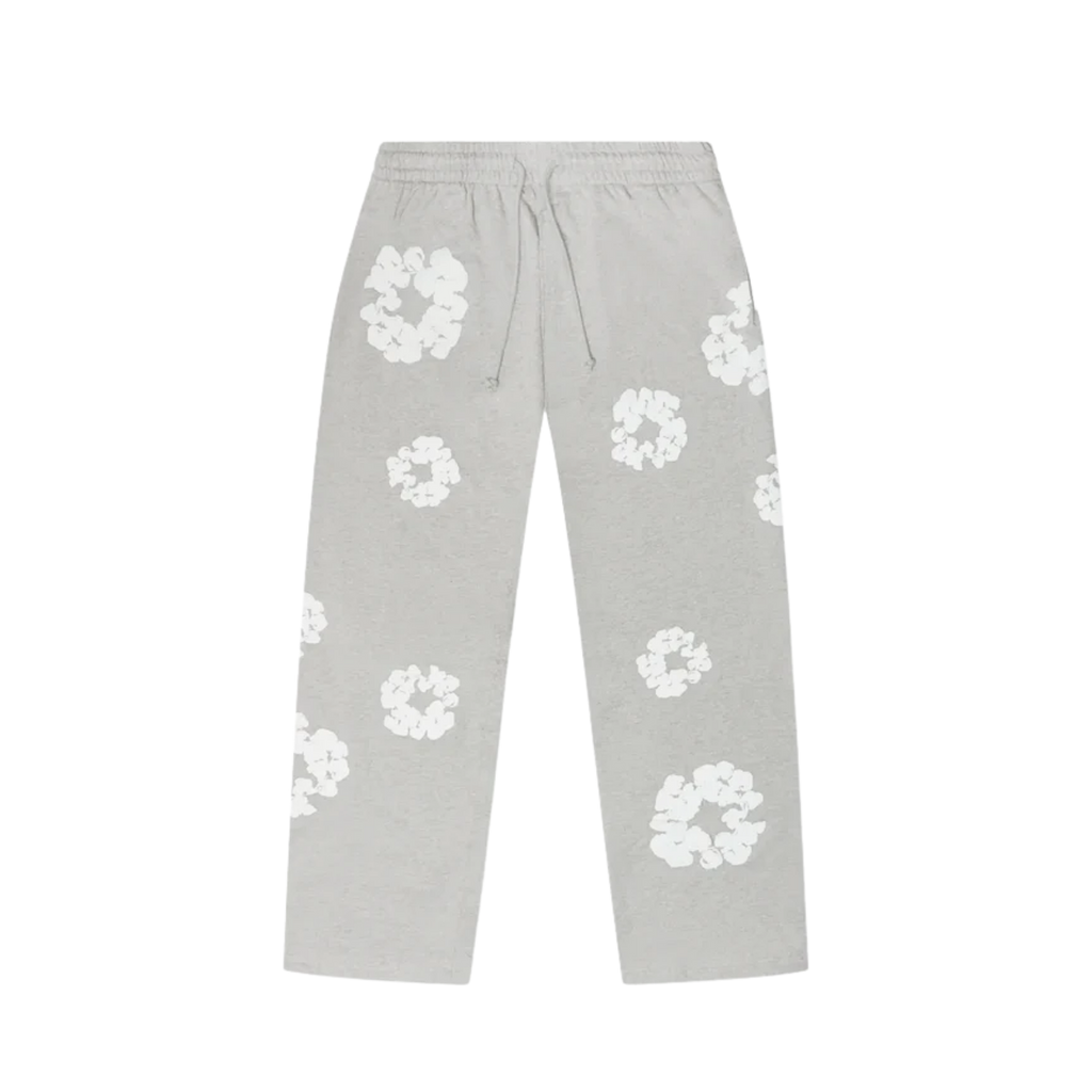 Denim Tears Cotton Wreath Baggy Sweatpants Grey
