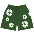 Denim Tears Cotton Wreath Shorts Green