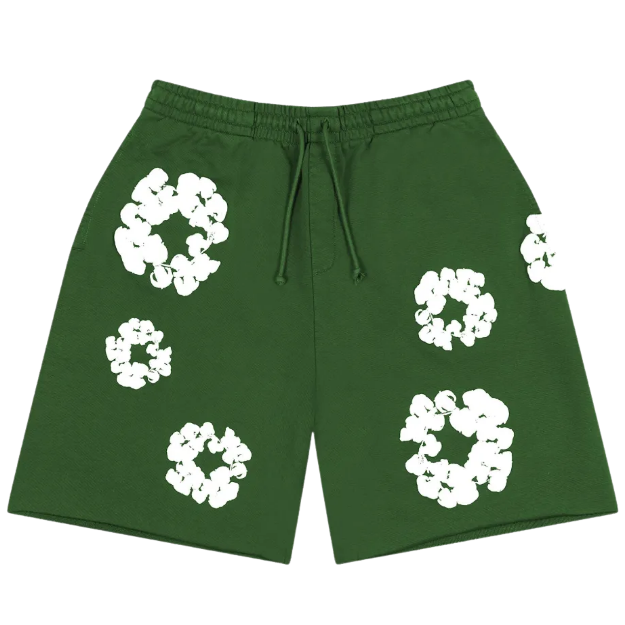 Denim Tears Cotton Wreath Shorts Green