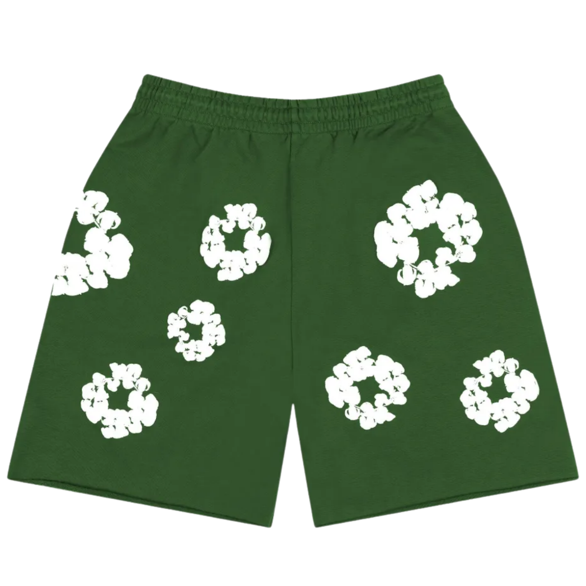 Denim Tears Cotton Wreath Shorts Green