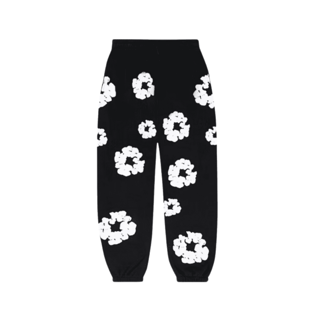 Denim Tears The Cotton Wreath Sweatpants Black