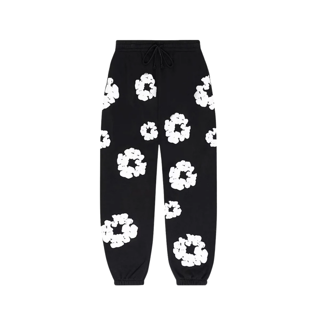 Denim Tears The Cotton Wreath Sweatpants Black