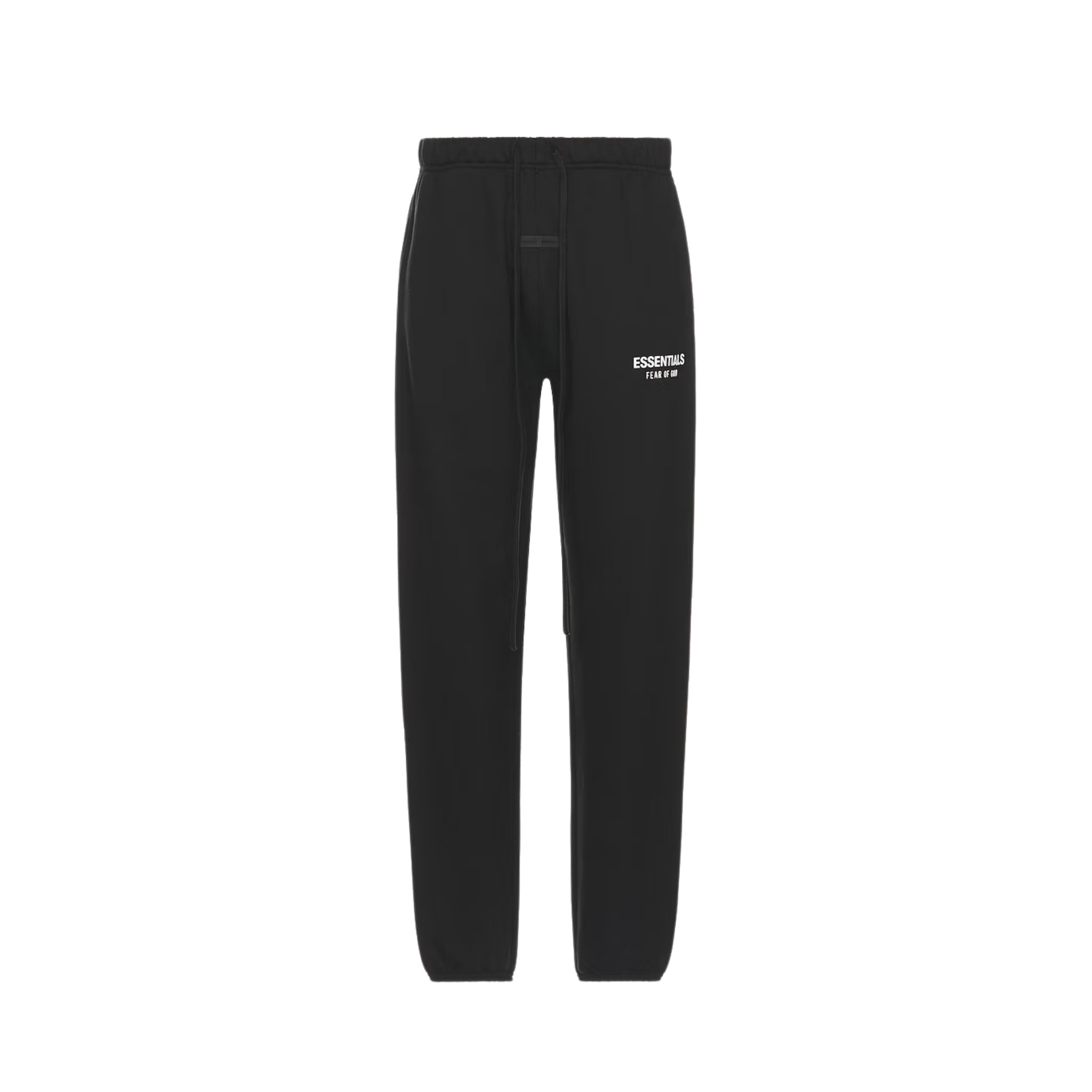 Fear of God Essentials Classic Fit Fleece Sweatpant Jet Black (SS25)