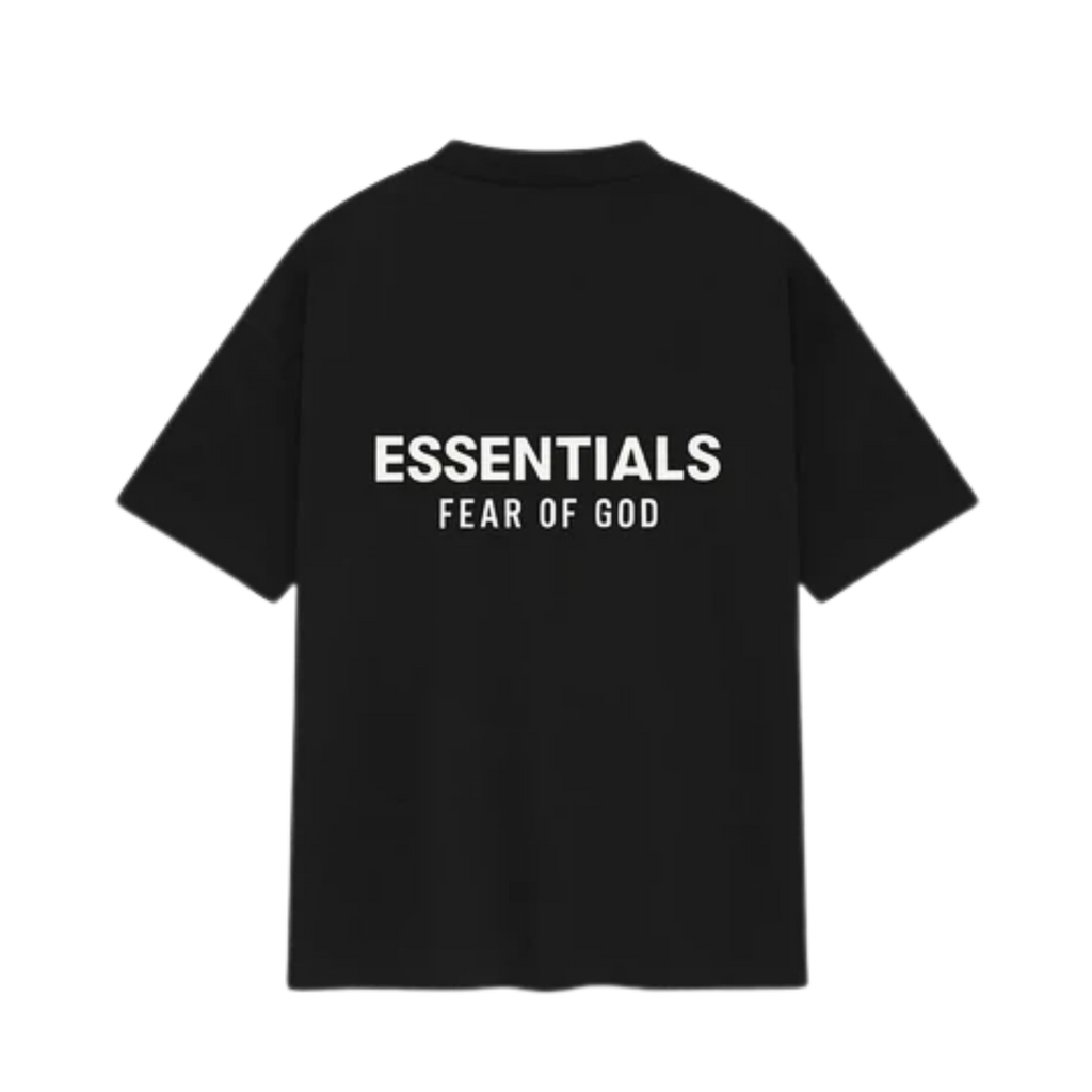 Fear of God Essentials Classic Short Sleeve Tee Jet Black (SS25)