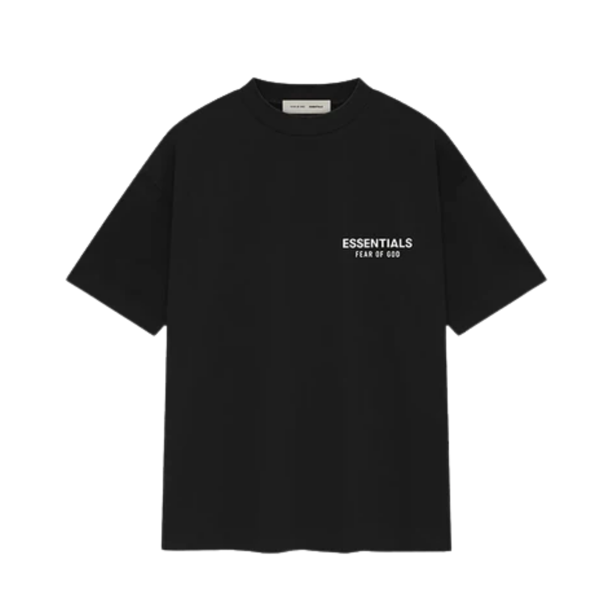 Fear of God Essentials Classic Short Sleeve Tee Jet Black (SS25)
