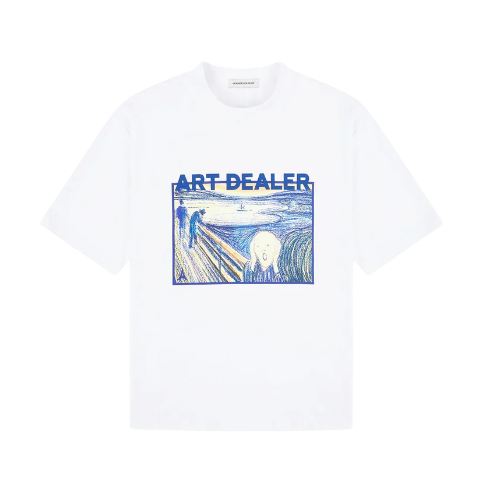 Maniere De Voir Art Dealer Graphic T-Shirt White