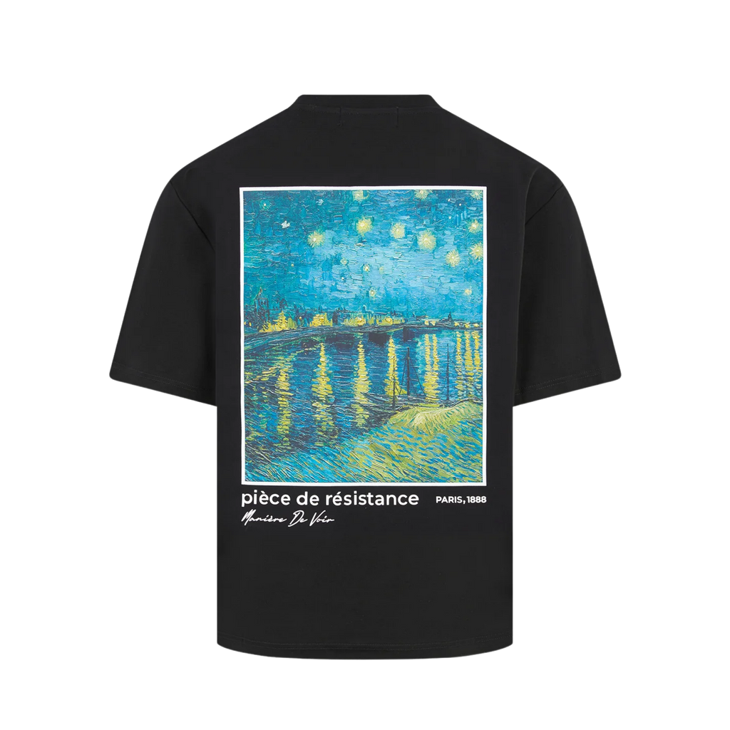 Maniere De Voir Van Gogh Graphic T-Shirt Black
