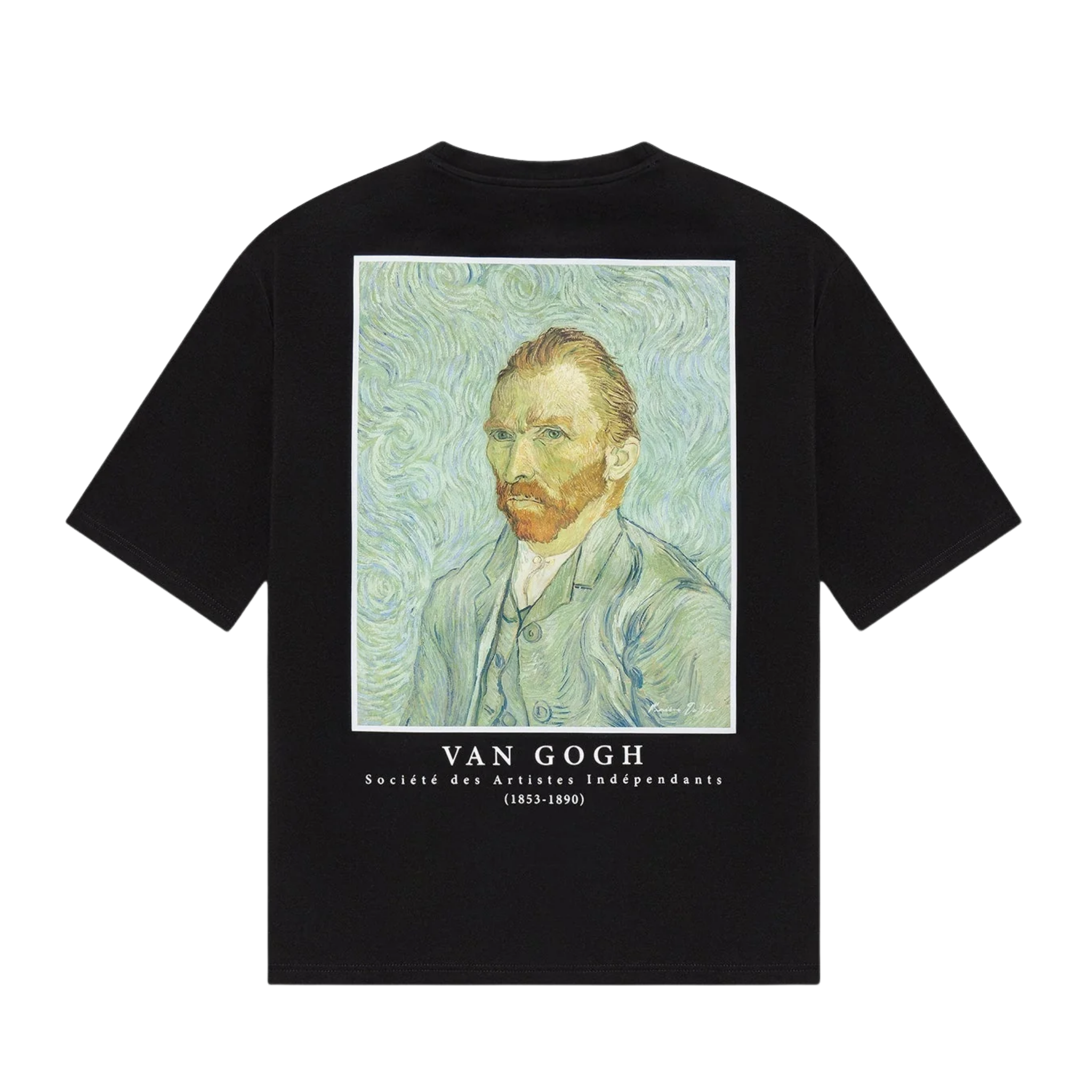 Maniere De Voir Van Gogh Self Portrait T-Shirt Black