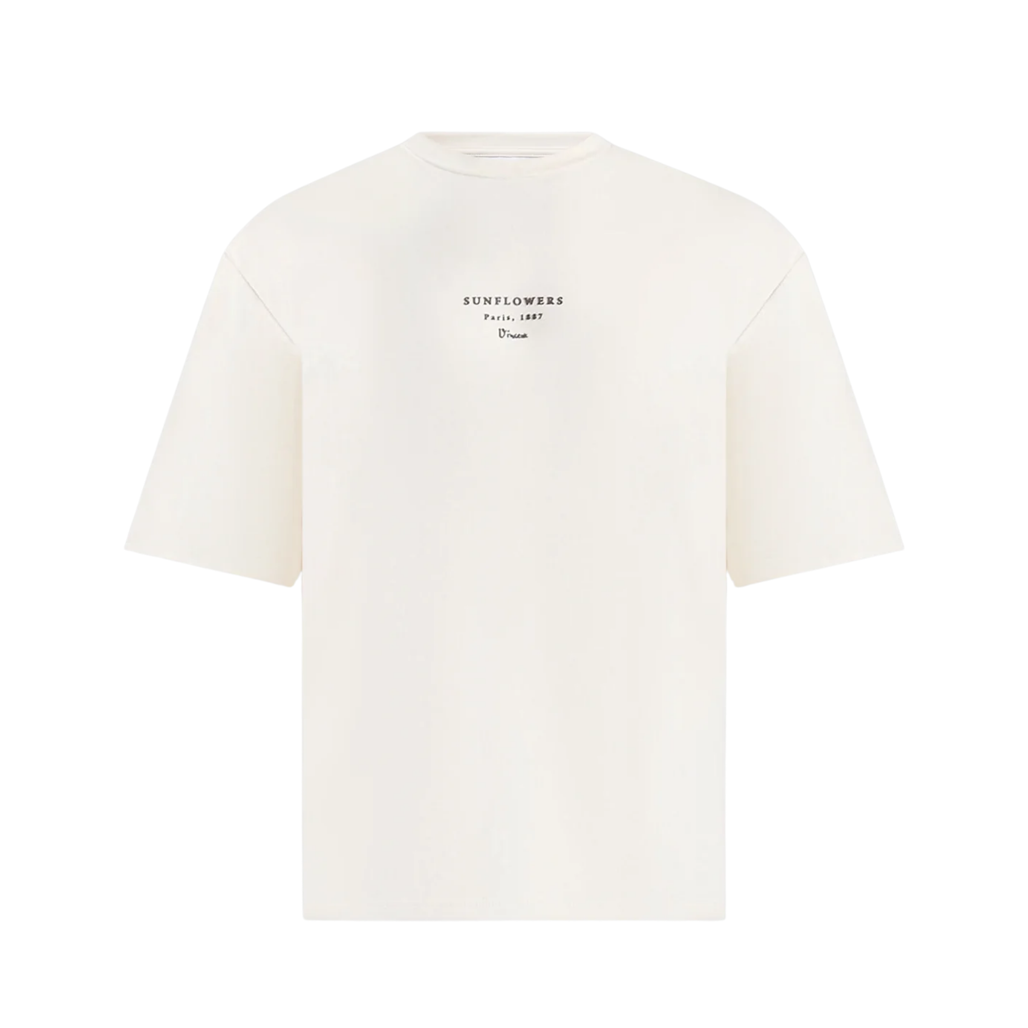 Maniere De Voir Van Gogh Sunflowers T-Shirt Cream